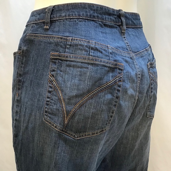 🔵Size 3 Petite Right Fit Stretch Bootcut-Medium - Picture 8 of 16